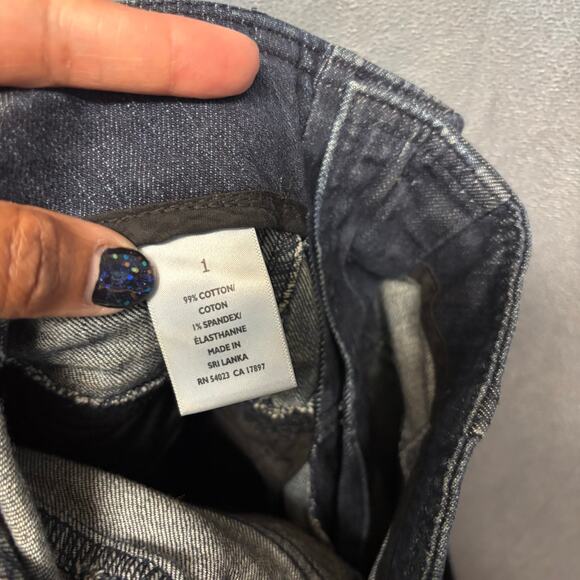 Old Navy Wide Leg Jeans Dark Wash Extra High Rise Stretch 70 Retro Y2K Boho Chic - Picture 5 of 14